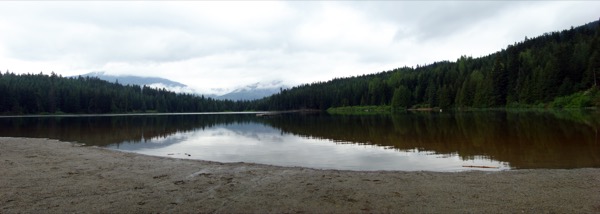 Panorama view at Lost Lake